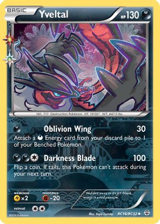 Yveltal (RC16/RC32) [XY: Generations]-1