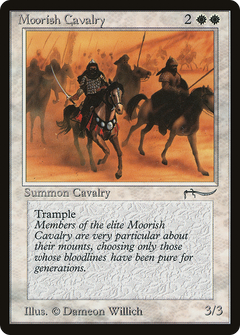 Moorish Cavalry (Light Mana Cost) [Arabian Nights]-1