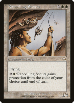 Rappelling Scouts [Mercadian Masques]-1