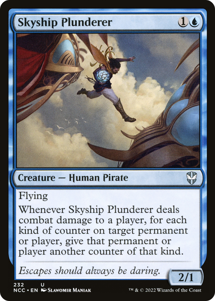 Skyship Plunderer [Streets of New Capenna Commander]-1