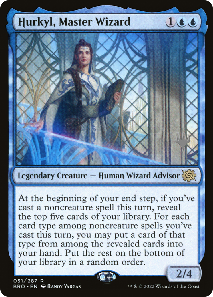 Hurkyl, Master Wizard (Promo Pack) [The Brothers' War Promos]-1