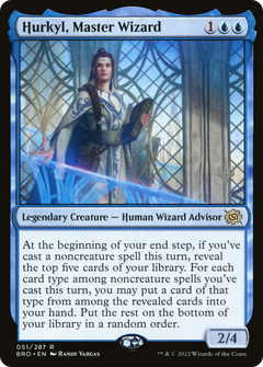 Hurkyl, Master Wizard (Promo Pack) [The Brothers' War Promos]-1