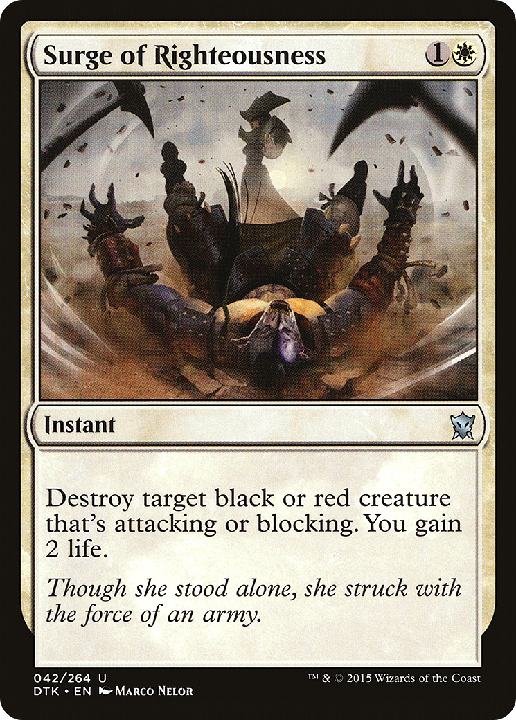 Surge of Righteousness [Dragons of Tarkir]-1