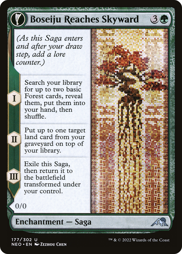 Boseiju Reaches Skyward // Branch of Boseiju [Kamigawa: Neon Dynasty]-3