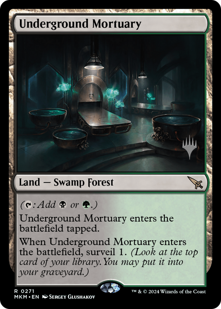 Underground Mortuary (PPMKM-271) - Murders at Karlov Manor Promos-1