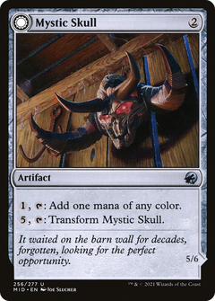 Mystic Skull // Mystic Monstrosity [Innistrad: Midnight Hunt]-3