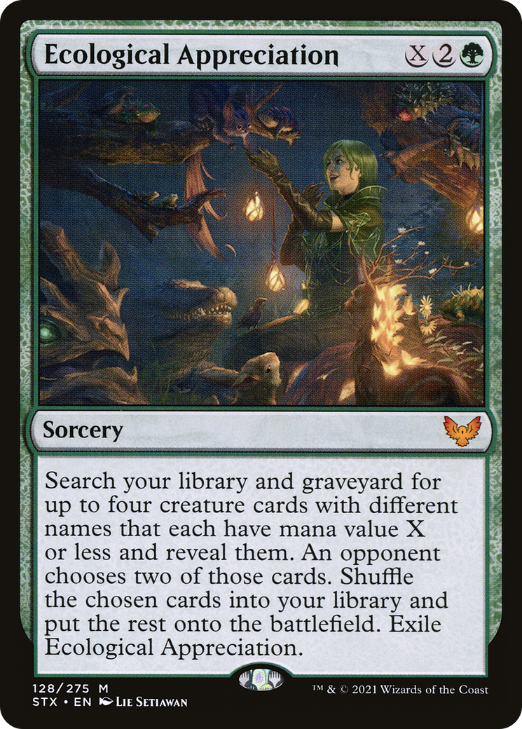 Ecological Appreciation [Strixhaven: School of Mages]-1