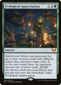 Ecological Appreciation [Strixhaven: School of Mages]-1