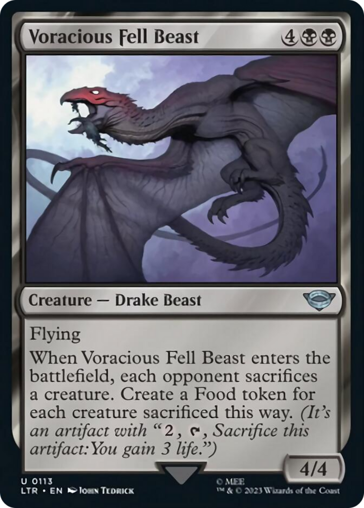 Voracious Fell Beast [The Lord of the Rings: Tales of Middle-Earth]-1