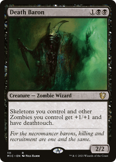 Death Baron [Innistrad: Midnight Hunt Commander]-1