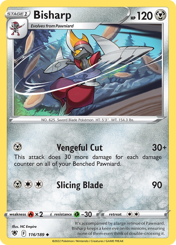 Bisharp (116/189) [Sword & Shield: Astral Radiance]-1