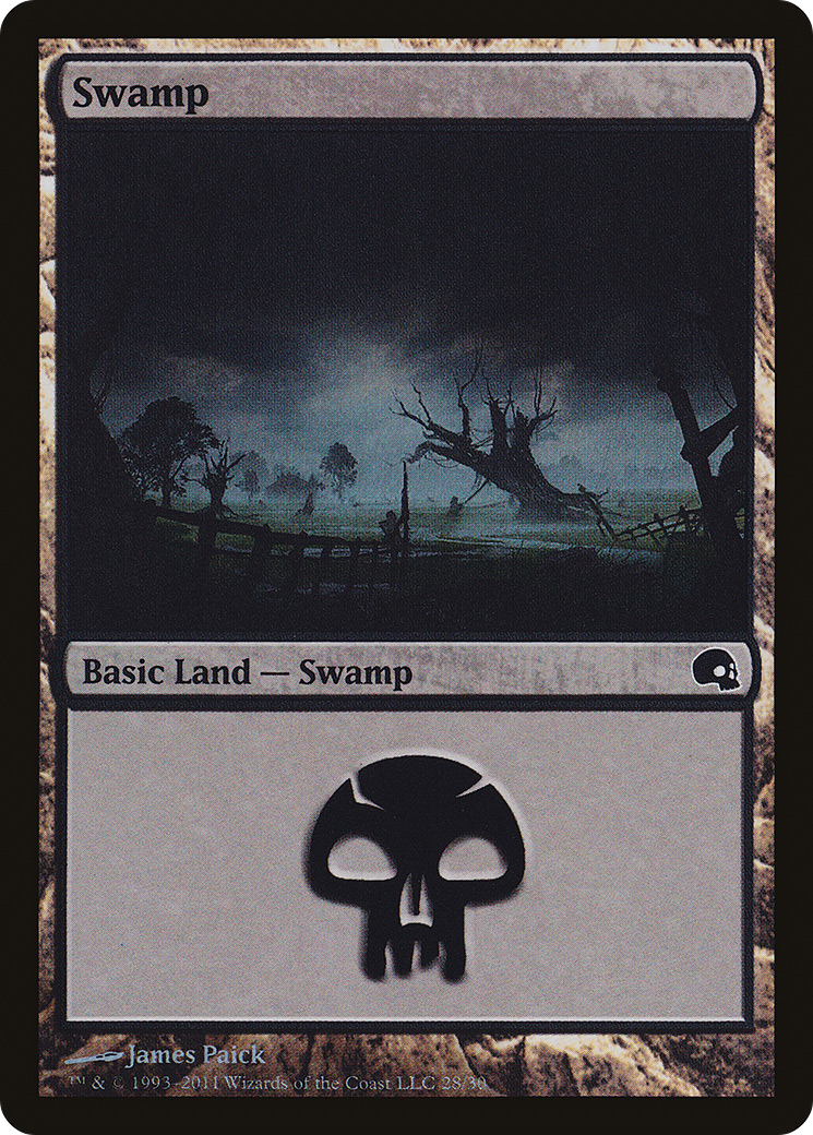 Swamp (28) [Premium Deck Series: Graveborn]-1