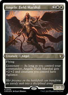 Angelic Field Marshal (Foil Etched) (CMM-456) - Commander Masters Foil-1