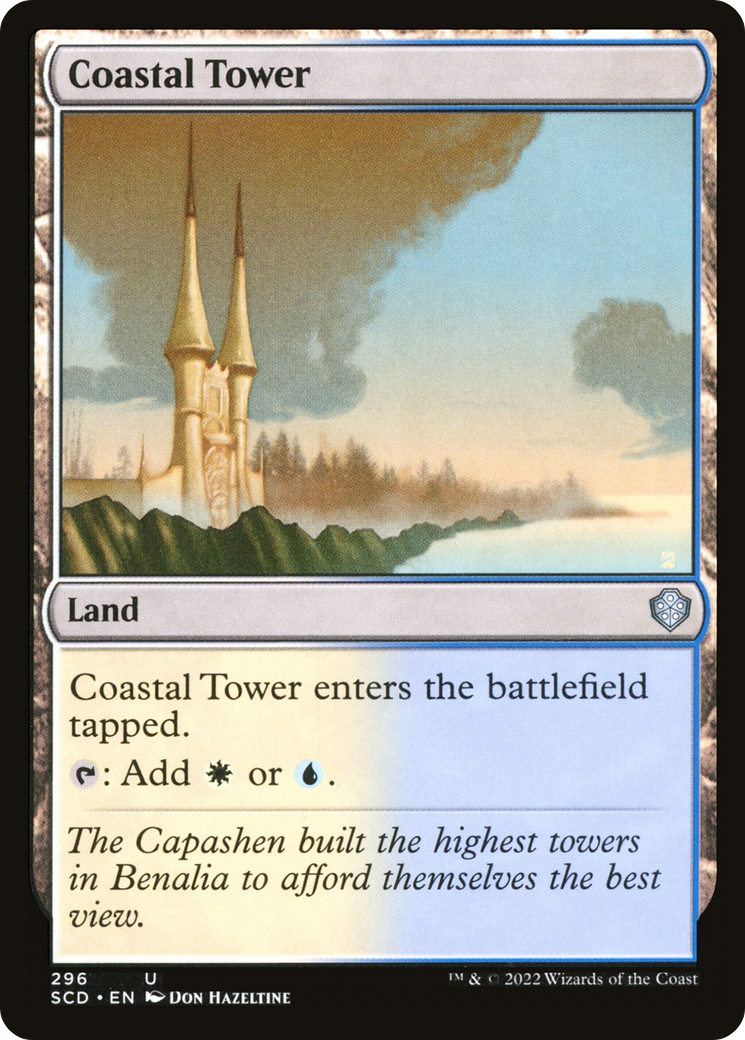 Coastal Tower [Starter Commander Decks]-1