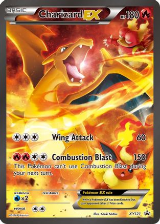 Charizard EX (XY121) [XY: Black Star Promos]-1