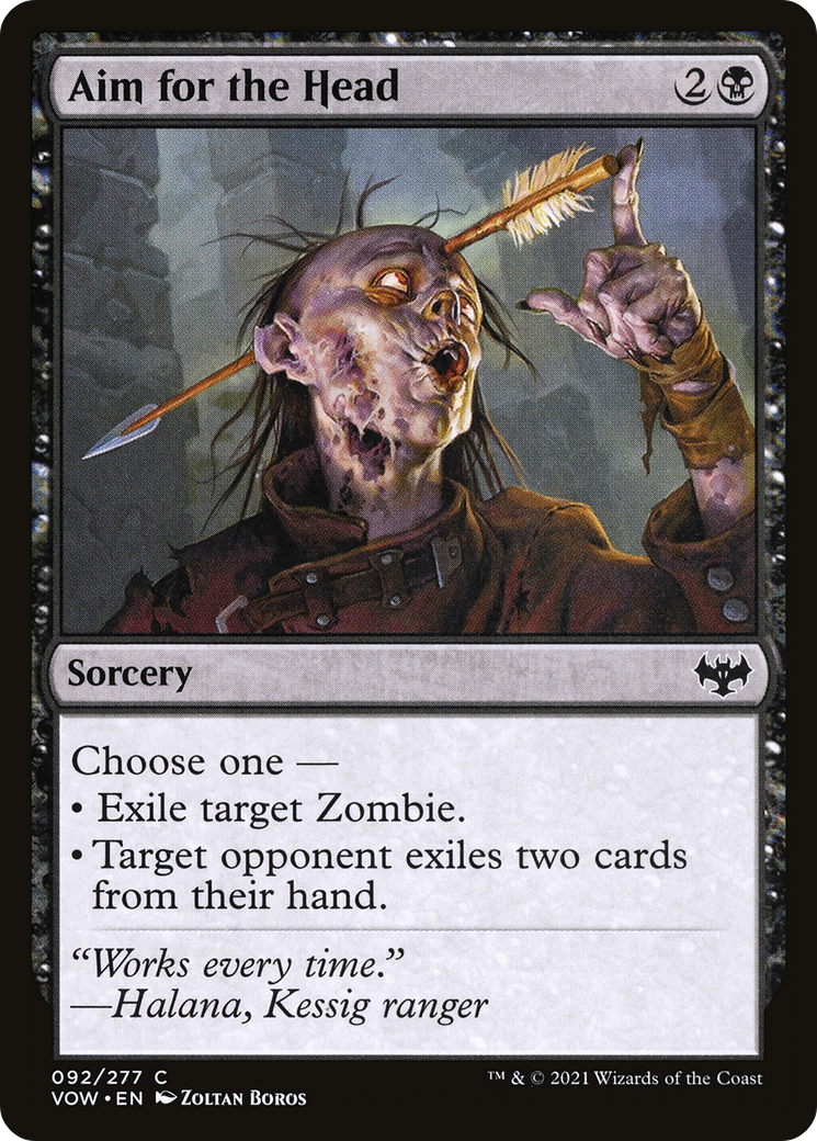 Aim for the Head [Innistrad: Crimson Vow]-1