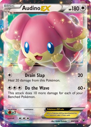Audino EX (84/124) [XY: Fates Collide]-1