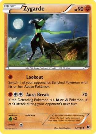 Zygarde (52/124) [XY: Fates Collide]-1