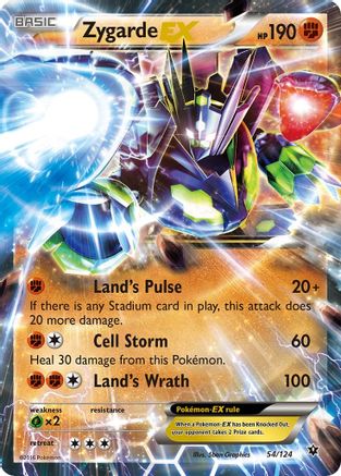 Zygarde EX (54/124) [XY: Fates Collide]-1