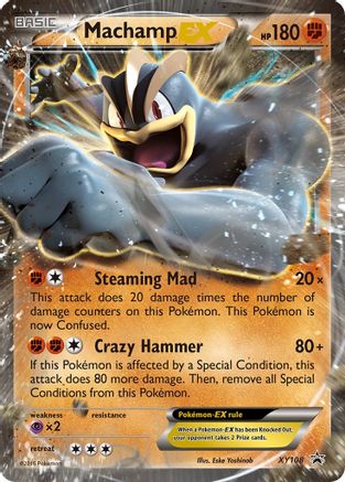Machamp EX (XY108) [XY: Black Star Promos]-1