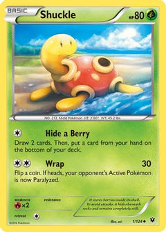Shuckle (1/124) [XY: Fates Collide]-1