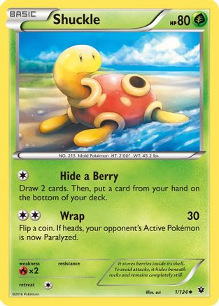 Shuckle (1/124) [XY: Fates Collide]-1