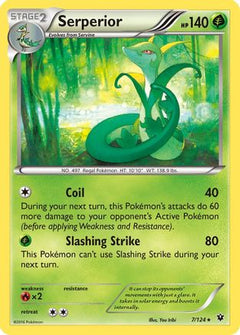 Serperior (7/124) [XY: Fates Collide]-1