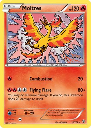 Moltres (9/124) [XY: Fates Collide]-1