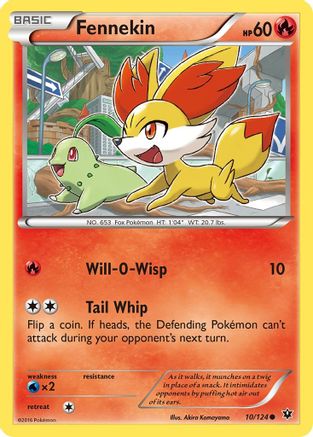 Fennekin (10/124) [XY: Fates Collide]-1