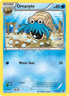 Omanyte (17/124) [XY: Fates Collide]-1