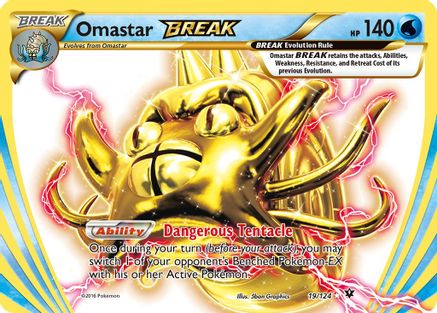 Omastar BREAK (19/124) [XY: Fates Collide]-1