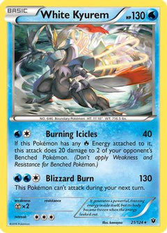 White Kyurem (21/124) [XY: Fates Collide]-1