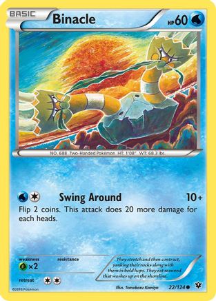 Binacle (22/124) [XY: Fates Collide]-1