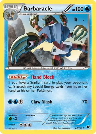 Barbaracle (23/124) [XY: Fates Collide]-1