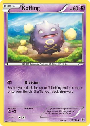 Koffing (27/124) [XY: Fates Collide]-1