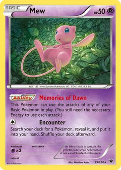 Mew (29/124) [XY: Fates Collide]-1