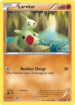 Larvitar (40/124) [XY: Fates Collide]-1