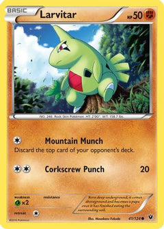 Larvitar (41/124) [XY: Fates Collide]-1
