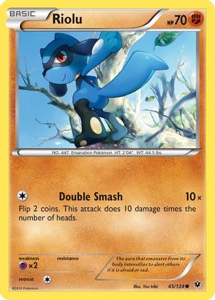 Riolu (45/124) [XY: Fates Collide]-1