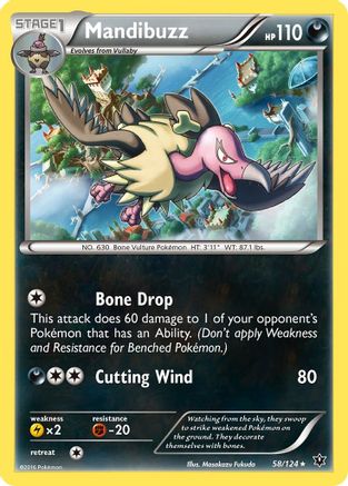 Mandibuzz (58/124) [XY: Fates Collide]-1