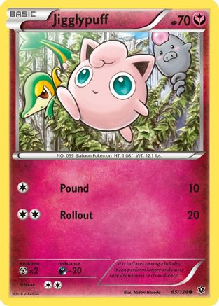 Jigglypuff (65/124) [XY: Fates Collide]-1