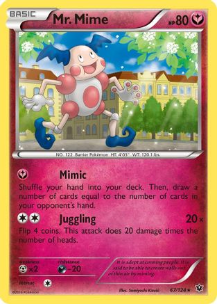 Mr. Mime (67/124) [XY: Fates Collide]-1