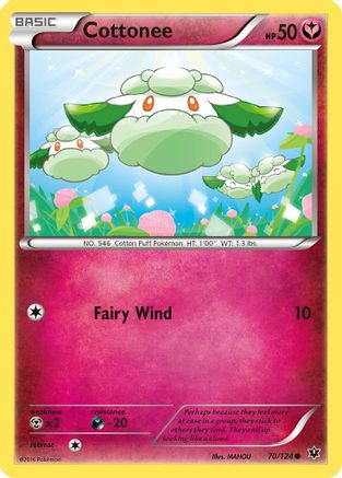 Cottonee (70/124) [XY: Fates Collide]-1