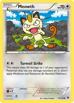 Meowth (74/124) [XY: Fates Collide]-1