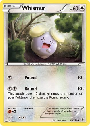 Whismur (80/124) [XY: Fates Collide]-1