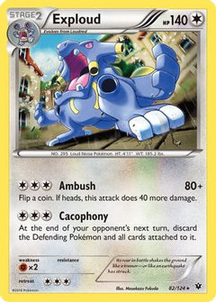 Exploud (82/124) [XY: Fates Collide]-1