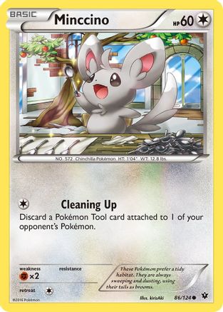 Minccino (86/124) [XY: Fates Collide]-1