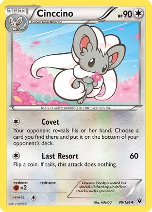 Cinccino (88/124) [XY: Fates Collide]-1