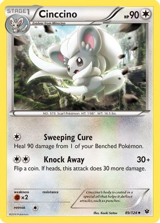 Cinccino (89/124) [XY: Fates Collide]-1