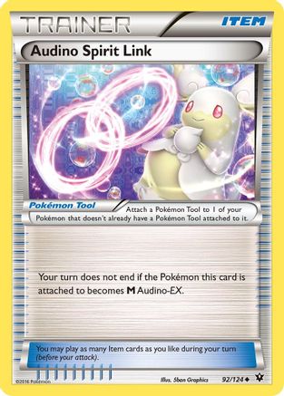 Audino Spirit Link (92/124) [XY: Fates Collide]-1